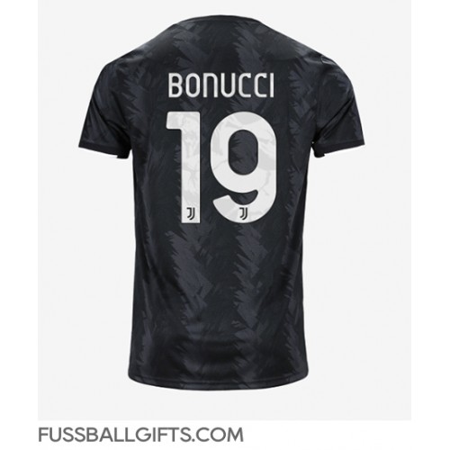 Juventus Leonardo Bonucci #19 Fußballbekleidung Auswärtstrikot 2022-23 Kurzarm